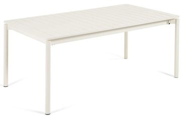 Раздвижной уличный стол Zaltana из алюминия светло-серого цвета, 180 (240) x 100 Испания 