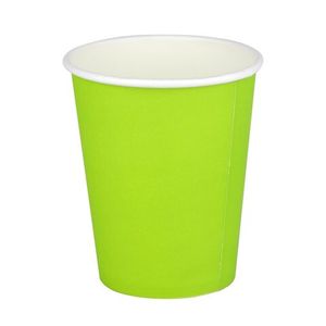 Стакан Upack бумажный для горячих напитков 250 мл. зеленый без крышки(LP0057) 50 шт/уп 1 000 шт/кор