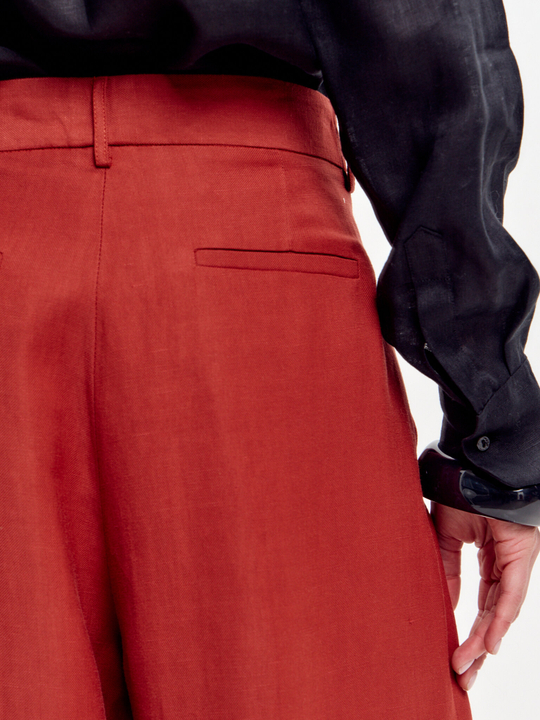 Льняные брюки