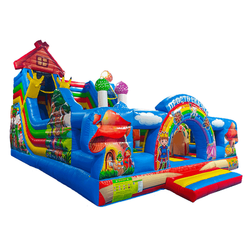 Коммерческий надувной батут «Просто сказка 2», 10*6*6 м