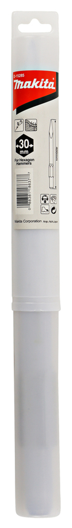 Долото пикообразное 400 мм, шестигранник 30 Makita D-15285 Пикообразное 400 мм 30 мм Hex