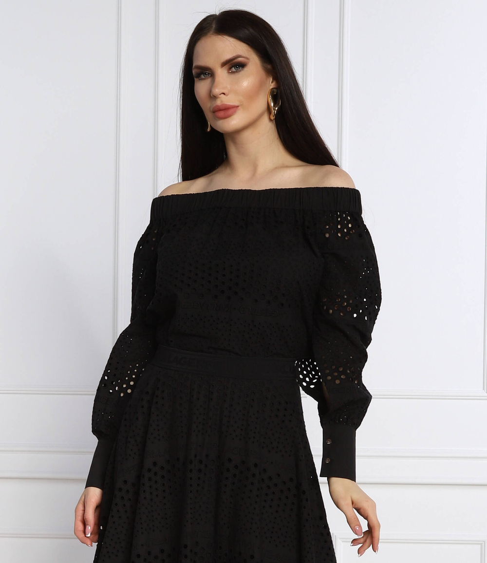 свитер Karl Lagerfeld - черный(221W1606)