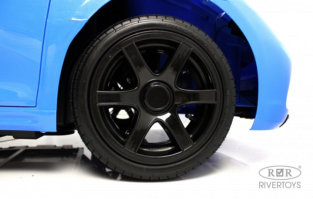 Детский электромобиль RiverToys Porshe Cayman T911TT синий