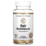 California Gold Nutrition, мультивитамины для волос, 30 желатиновых капсул
