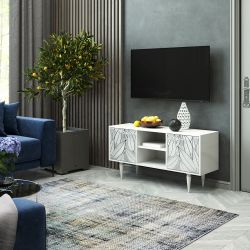 Тумба под ТВ Арт 117см Классик Айс