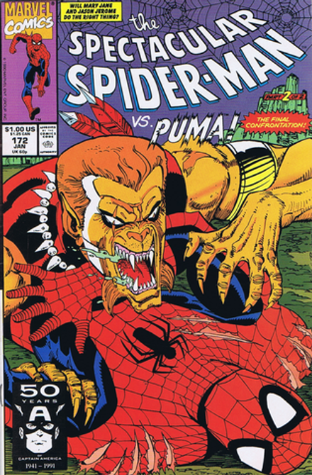 Комикс The Spectacular Spider-Man #171-172 parts 1-2