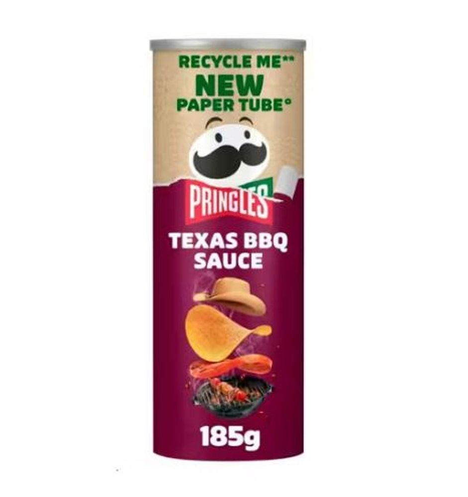 Чипсы Pringles BBQ Texas 165гр