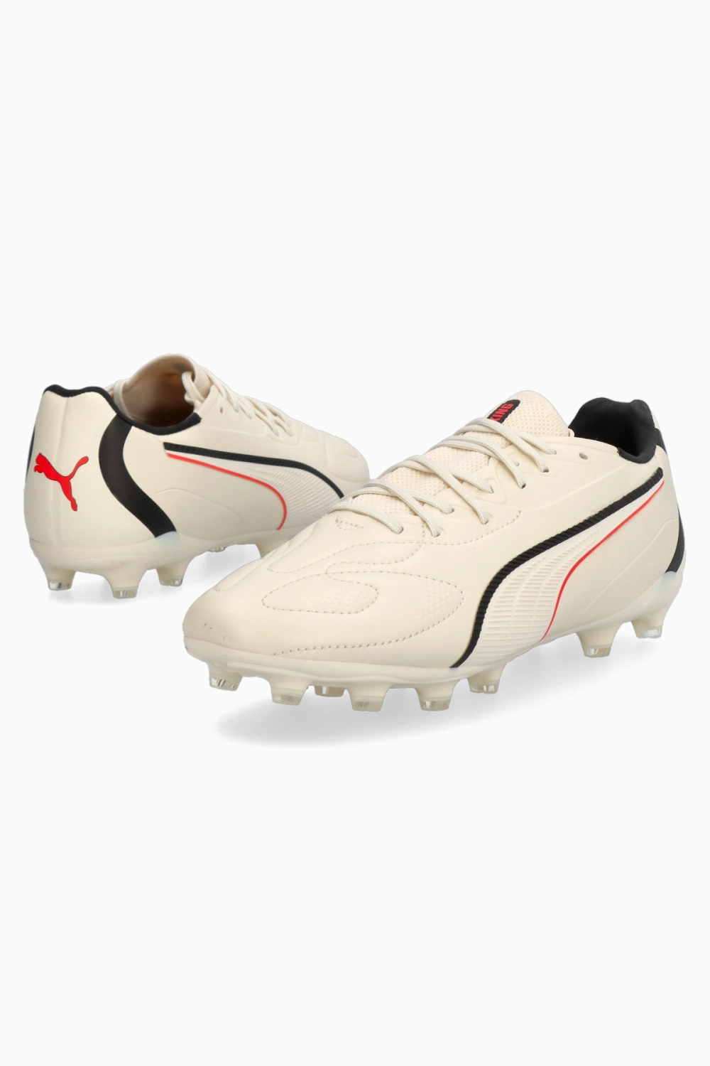Бутсы Puma King 20 Match FG/AG Junior - белый