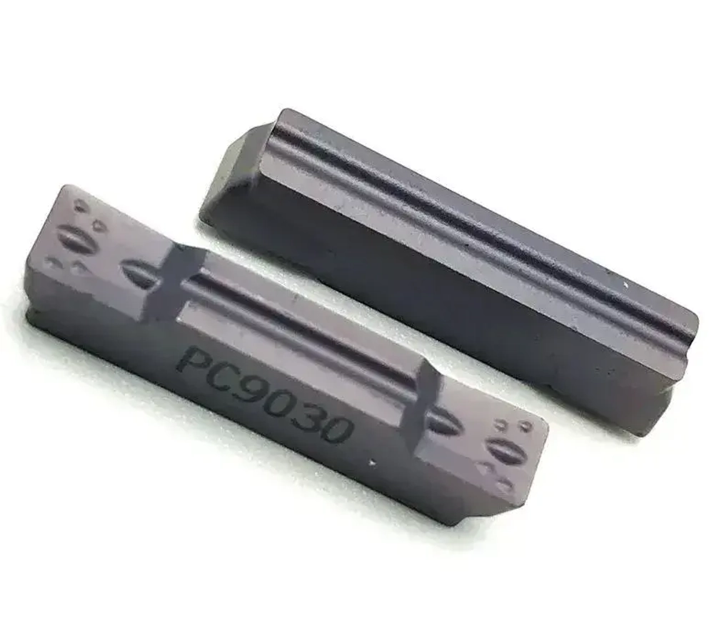 Пластина Отрезная Канавочная 3 мм MGMN300 PC9030 / 10 штук / сменная твердосплавная для державок MGEHR-L. ANGO-UFA