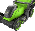 Газонокосилка аккумуляторная GREENWORKS 2521007 40V, бесщеточная, 41 см, без АКБ и ЗУ
