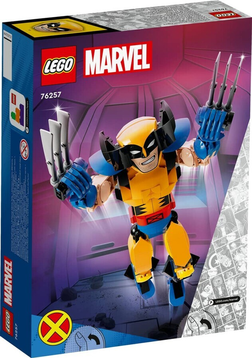 Конструктор LEGO Marvel 76257 Сборная фигурка Росомахи