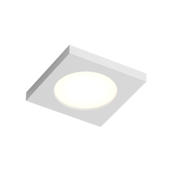 DK3014-WH Встраиваемый светильник влагозащ., IP 44, 50 Вт, GU10, белый, алюминий