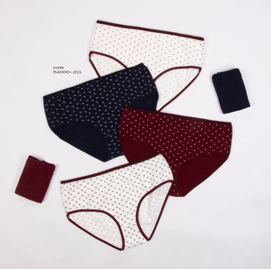 Трусики женские DOMINANT 54000-211, FULL BRIEF, 6 шт. в уп.