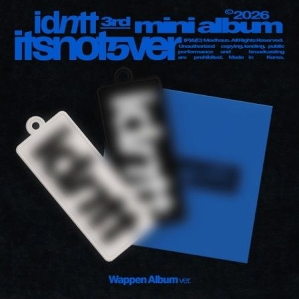(ПРЕДЗАКАЗ) Альбом IDNTT - ITSNOTOVER 3rd Mini Album WAPPEN ALBUM Version