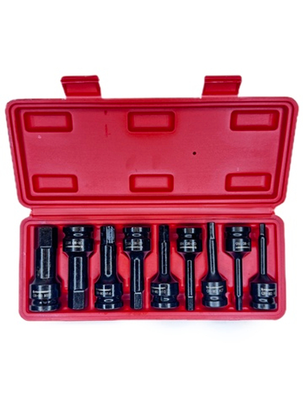 Набор ударных головок HEX 1/2' (9 предметов) CS122487