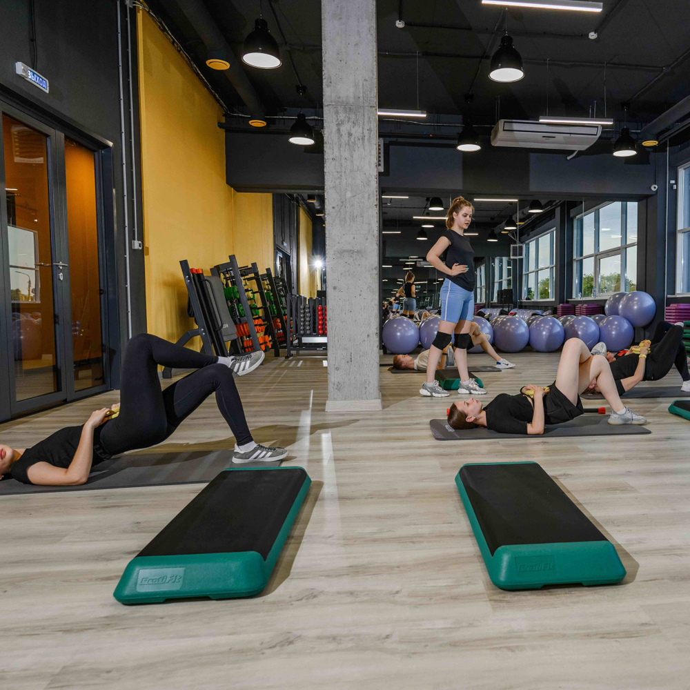 Степ-платформа классическая регулируемая PROFI-FIT