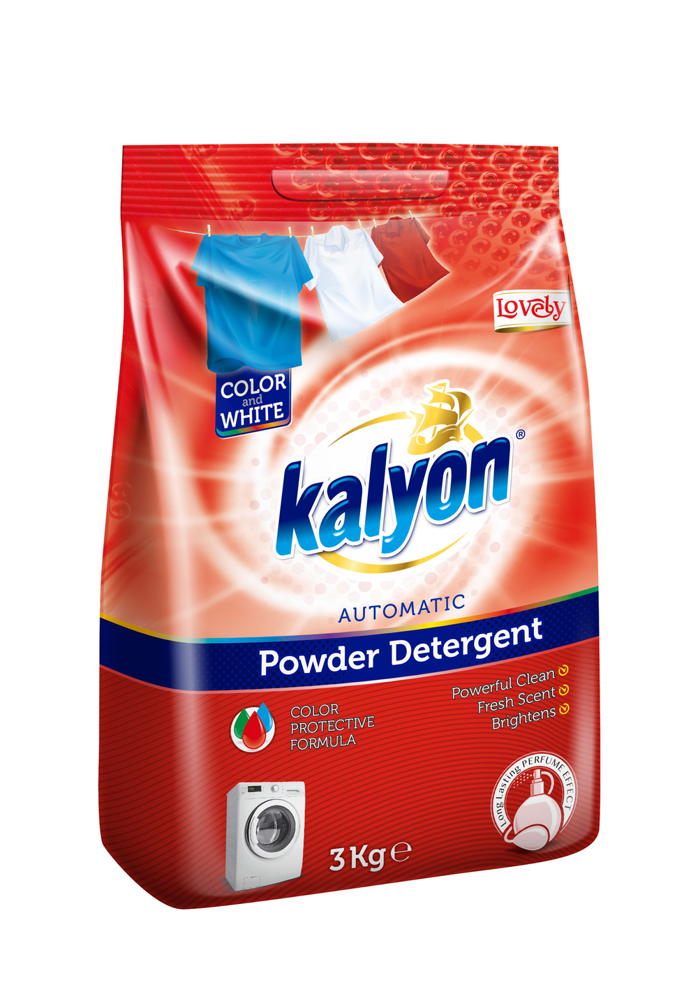 Kalyon Порошок автомат 3кг Роза