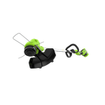 Триммер аккумуляторный Greenworks GD40LT, 40V, 38 см, с 1хАКБ 8 Ач и ЗУ (2112207UH)