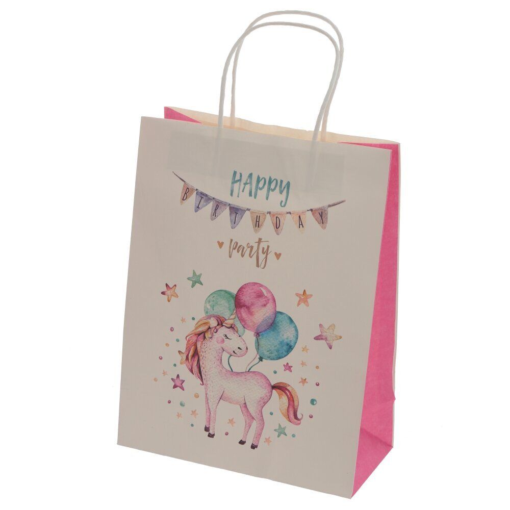 GAEM Пакет подарочный M (бумага 120г/м2, блок 12шт), L21,5 W10 H28 см, 3в.