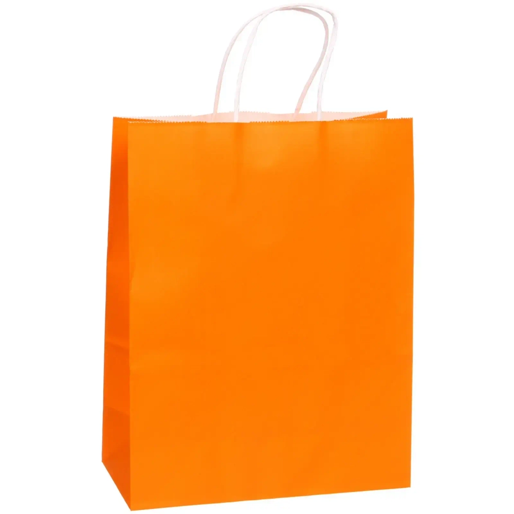 Пакет подарочный «Классика» 32*26*12 см, оранжевый