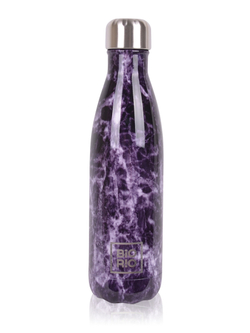Бутылка-термос металлическая Темный мрамор 0,5 л