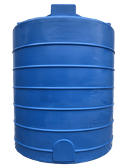 Емкость пластиковая цилиндр 5200 л под воду и тех.жидкости
