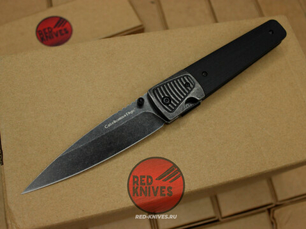 Нож Cold Steel Caladonian - рукоять G10, клинок блэквош