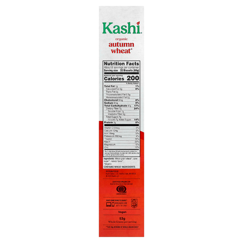 Kashi, органическая каша из осенней пшеницы, 510 г (18 унций)