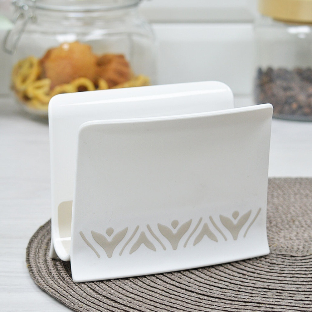 Салфетница "Эстетика" (бело-бежевый)