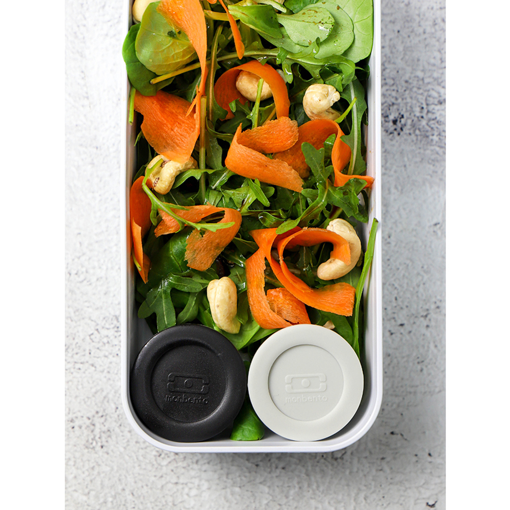 Набор из 2-х соусниц с крышками mb temple, 20 мл, noir/coton