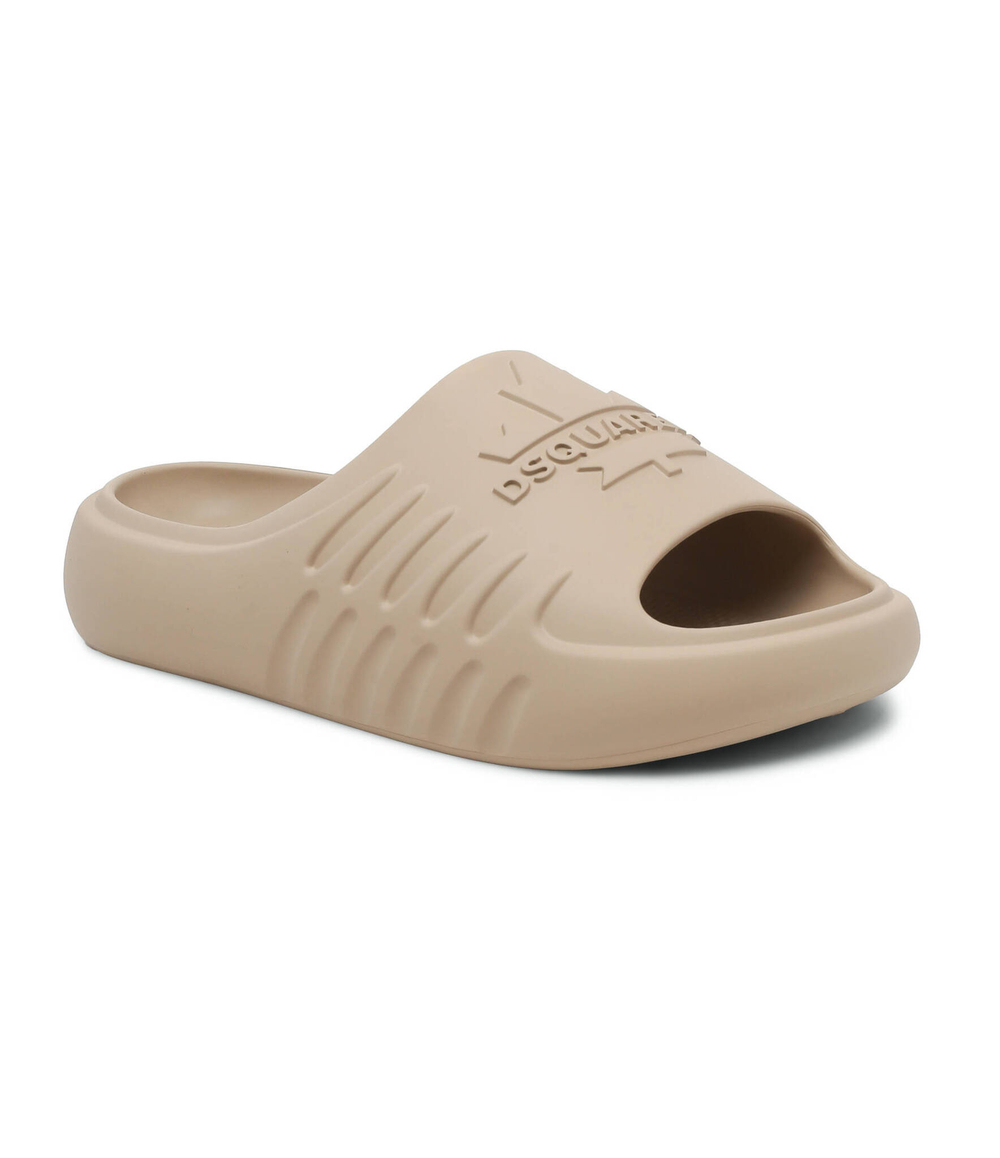 Шлепанцы Slides Dsquared2 - кремовый (FFM0025 17200001)