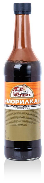 МОРИЛКА ЭКСПЕРТ ПРОПИТКА ЗАЩИТНО-ДЕКОРАТИВНАЯ ДУБ 0,5Л