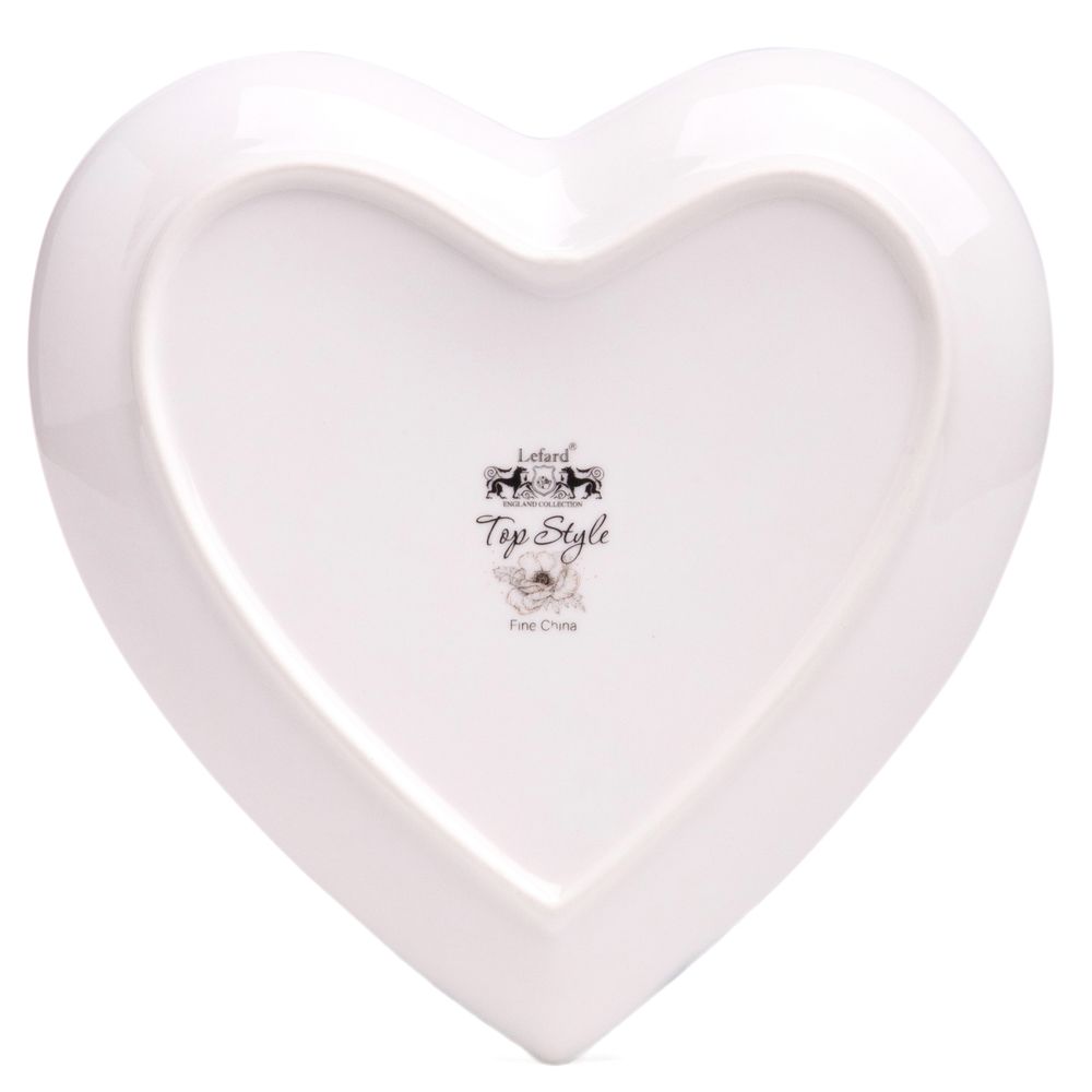 ТАРЕЛКА LEFARD "TOP STYLE" СЕРДЦЕ 15,5*2 СМ (КОР=72ШТ.)