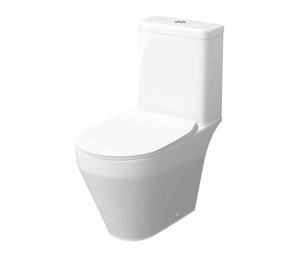 Унитаз-компакт LAPARET Correct с сиденьем микролифт белый с1