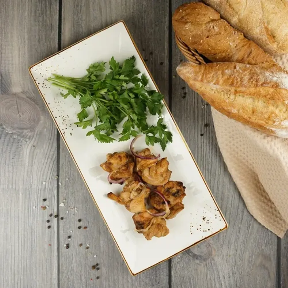 Блюдо прямоугольное 37,5*17,3*2,5 см Elegance Sun P.L. Proff Cuisine [4]
