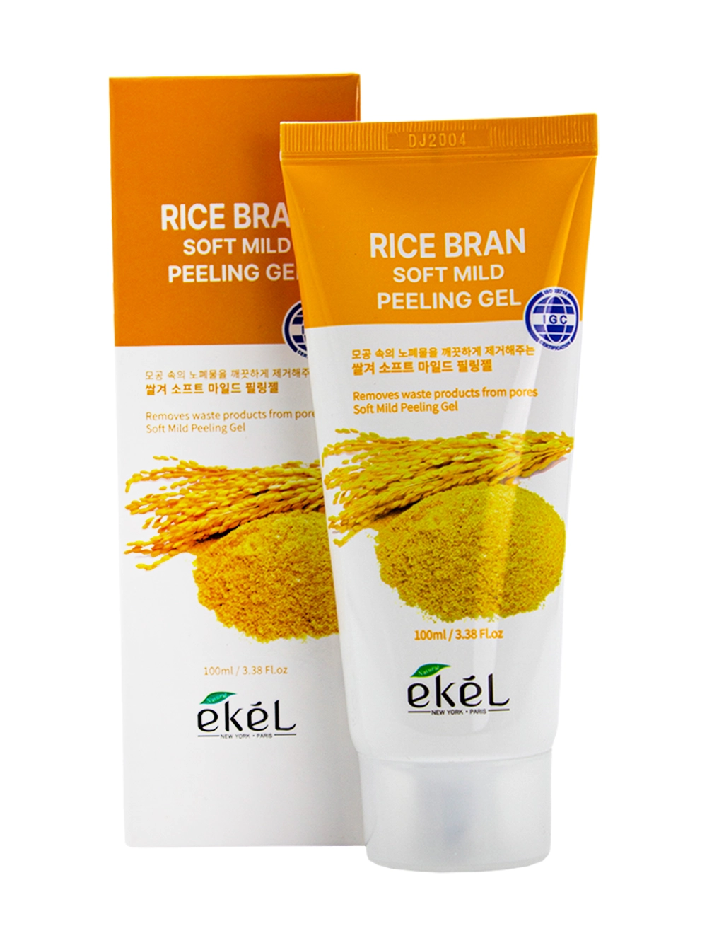 EKEL - ПИЛИНГ-ГЕЛЬ ДЛЯ ЛИЦА С ЭКСТРАКТОМ РИСОВЫХ ОТРУБЕЙ SOFT MILD PEELING GEL RICE BRAN, 100 ML