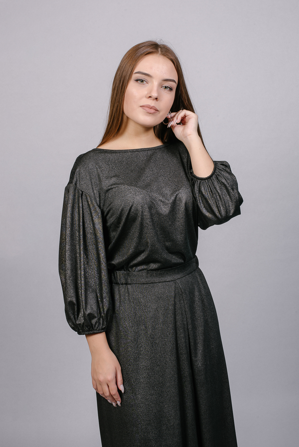 Юбка женская 3114ЗП, черный #74Ч013114ЗП