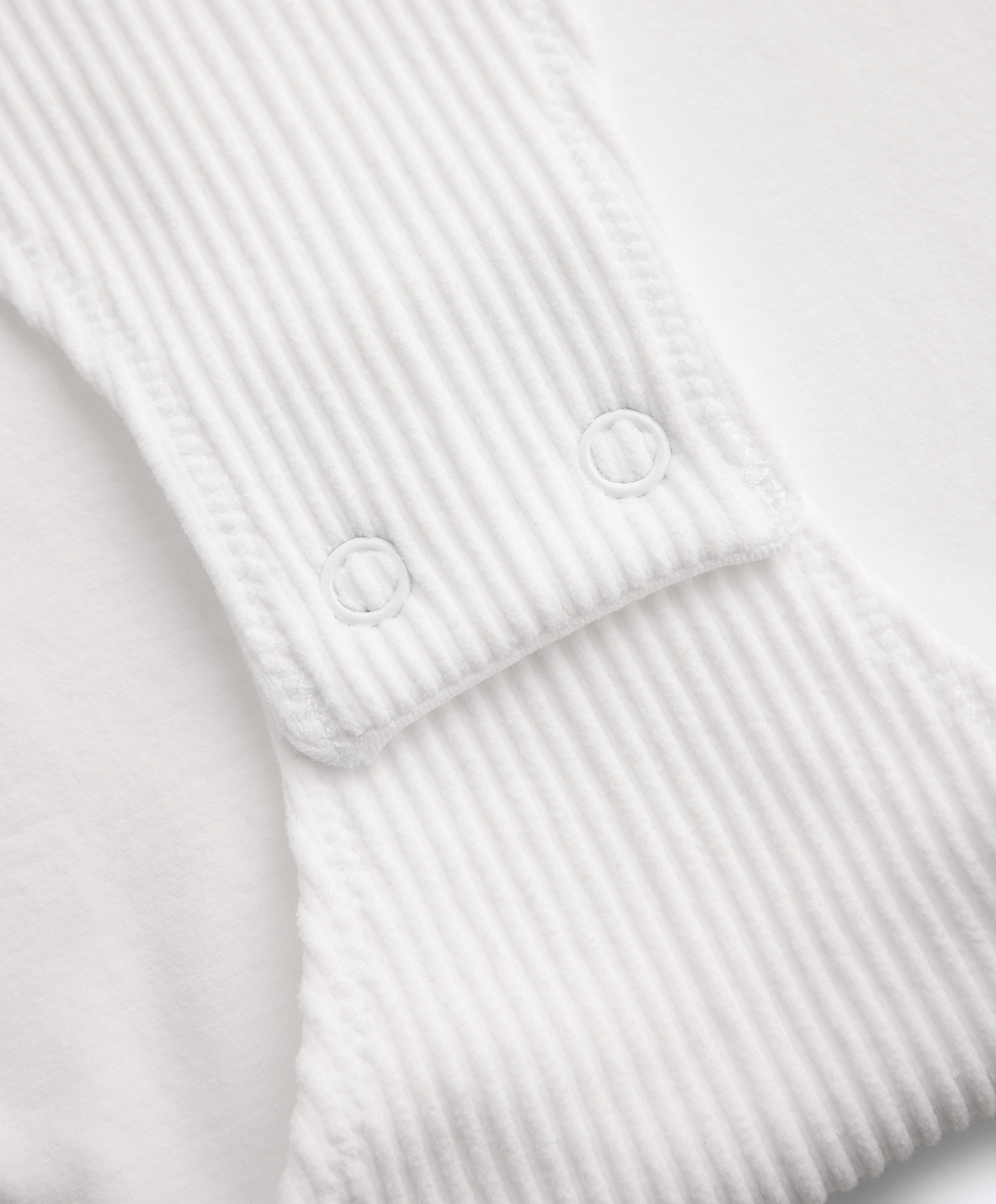 OYSHO Бесшовное боди Seamless с квадратным вырезом, белый