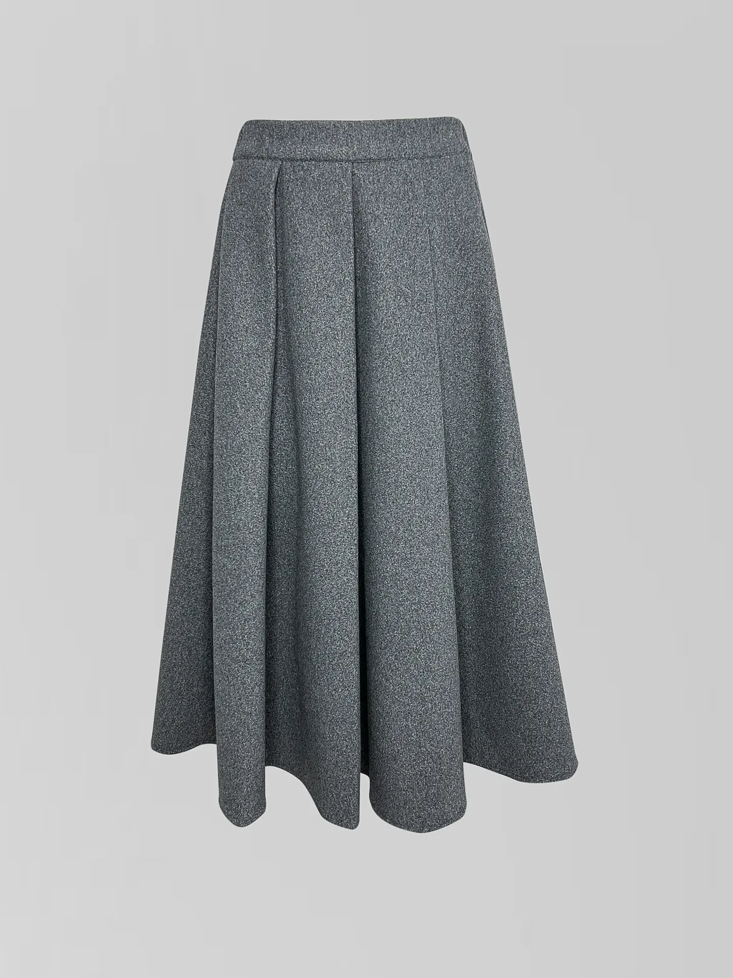 Костюм AS`Kins 245 однотонный утепленный из приталенного пиджака и юбки