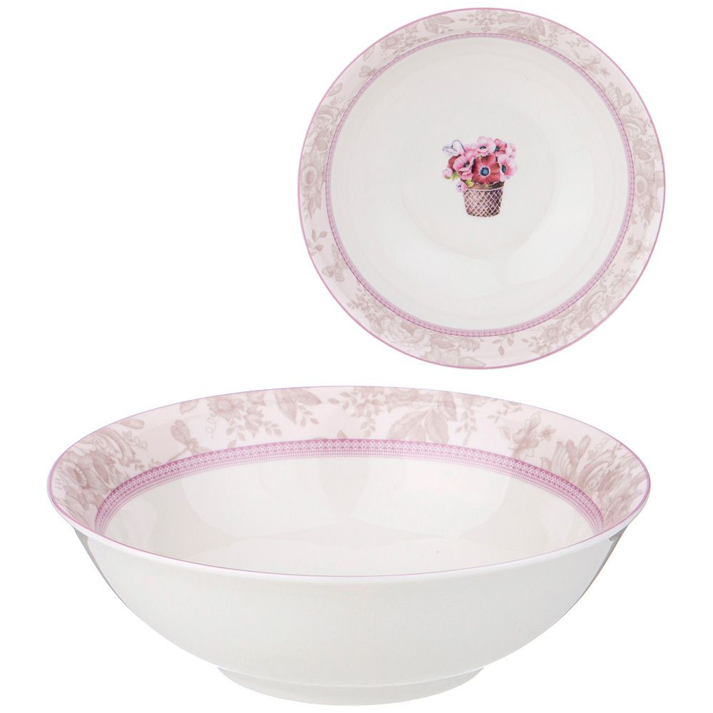 ТАРЕЛКА СУПОВАЯ LEFARD ТЮЛЬПАНЫ 650 МЛ МАЛ.УП.=4шт.