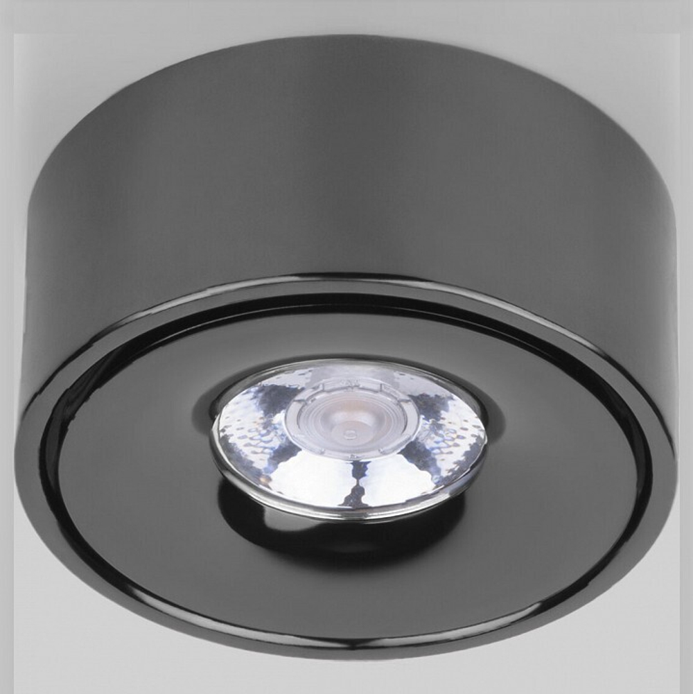 Накладной светильник Elektrostandard Glide Glide 8W жемчуг черный (25100/LED)