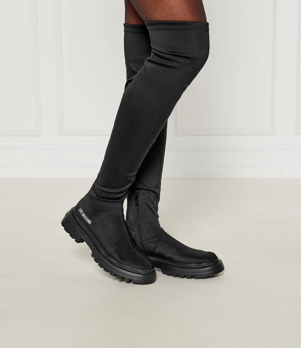 Ботфорты Love Moschino - черный(JA26015G1LIMZ)