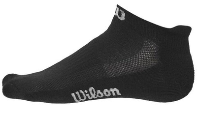 Теннисные носки Wilson No Show Sock 3P - black