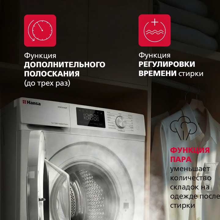 Стиральная машина Hansa WHK1244LW