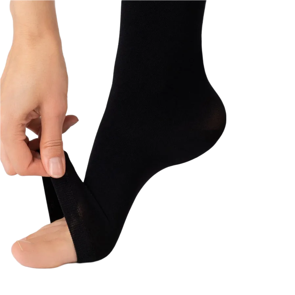 Чулки откр. черн (7)