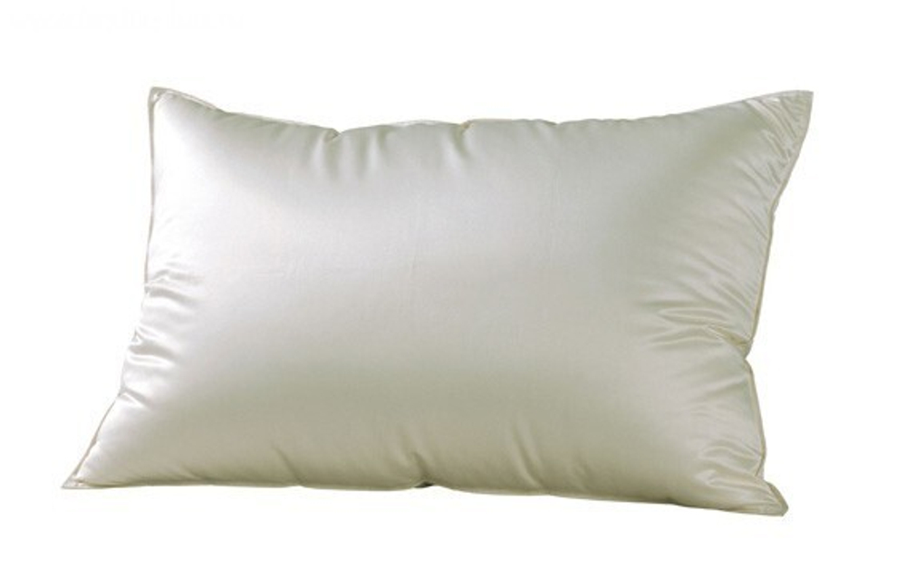Подушка пуховая однокамерная 70x70 Christian Fischbacher Earl шелк