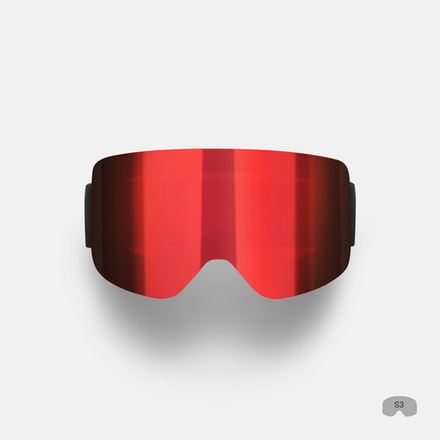 Маска WHITELAB Team One Lumi red