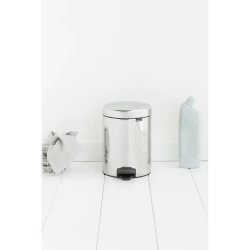 Brabantia Контейнер для мусора NewIcon 5л, полированная сталь