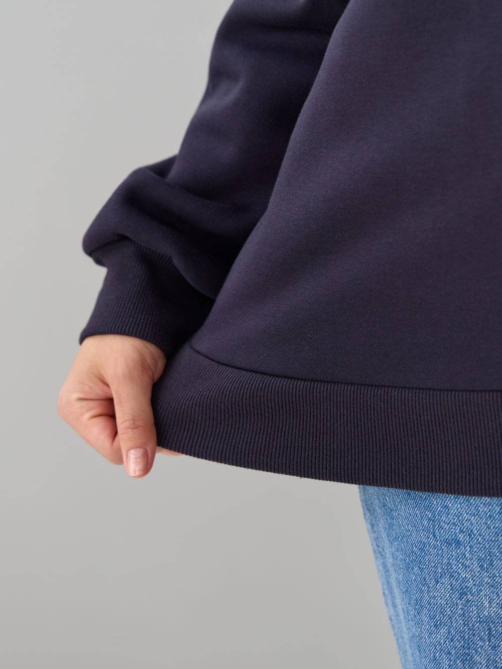 Толстовка Кис-090/графит-п