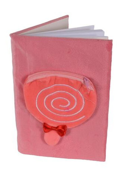 Записная книга с пеналом "Леденец" 22*15 см, 80 листов